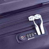 Echolac Colette Medium Purple Hard Sided Cabin Suitcase Trolley 55cm (PC094)