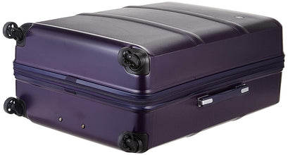 Echolac Colette X-Large Purple Hard Sided Check-In Suitcase Trolley 78cm (PC094)