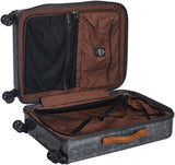 Echolac Trimax Medium Grey Soft Sided Cabin Suitcase Trolley 68cm (PC095)