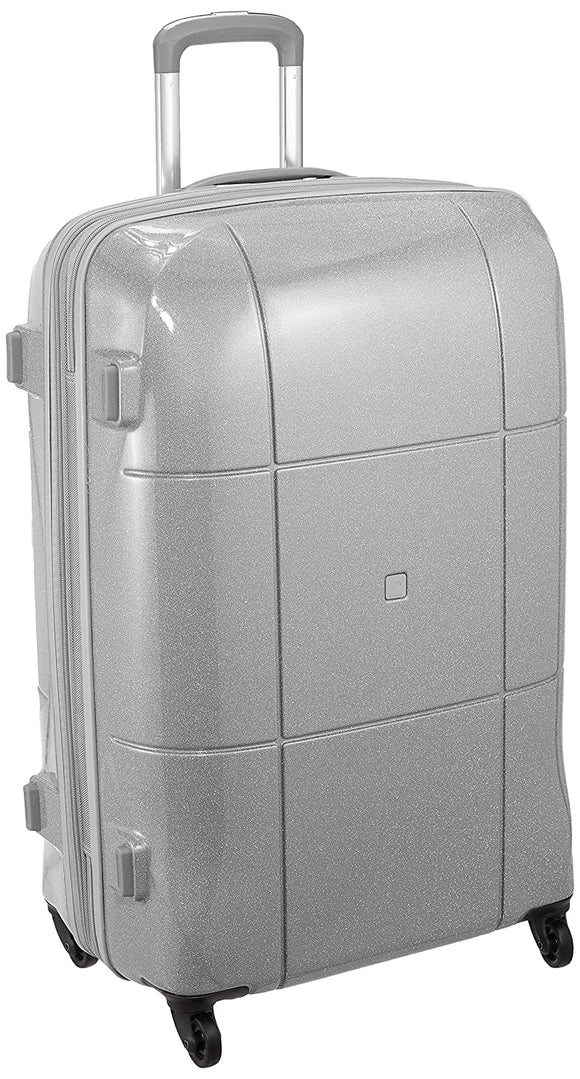 Echolac Atlas X-Large Silver Hard Sided Check-In Suitcase Trolley 78cm (PC080SP)