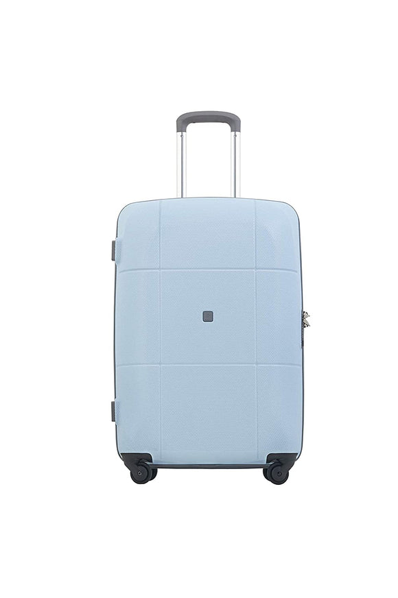 Echolac Atlas Large Blue Hard Sided Check-In Suitcase Trolley 69cm (PC080S)