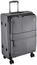 Echolac Relaxation Large Grey Soft Sided Check-In Suitcase Trolley 68cm (CT714A)