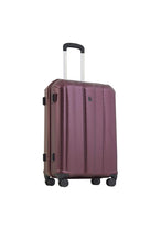 Echolac Booster Medium Burgandy Hard Sided Check-In Suitcase Trolley 66cm (PC091)