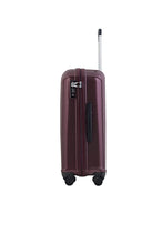 Echolac Booster Medium Burgandy Hard Sided Check-In Suitcase Trolley 66cm (PC091)