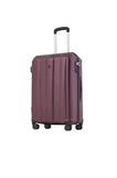 Echolac Booster Large Burgandy Hard Sided Check-In Suitcase Trolley 75cm (PC091)