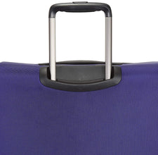 Echolac Relaxation Medium Purple Soft Sided Check-In Suitcase Trolley 68cm (CT714A)