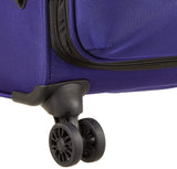 Echolac Relaxation Large Purple Soft Sided Check-In Suitcase Trolley 78cm (CT714A)
