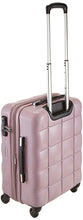 Echolac Square Medium Pink Hard Sided Cabin Suitcase Trolley 55cm (PC005)