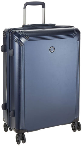 Echolac Civil Large Navy Blue Hard Sided Check-In Suitcase Trolley 68cm(PC162)