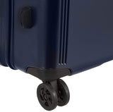 Echolac Civil X-Large Navy Blue Hard Sided Check-In Suitcase Trolley 78cm(PC162)