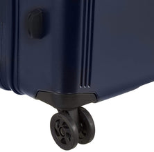 Echolac Civil X-Large Navy Blue Hard Sided Check-In Suitcase Trolley 78cm(PC162)