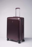 Echolac Civil Large Burgandy Hard Sided Check-In Suitcase Trolley 68cm(PC162)
