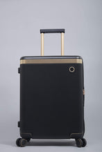 Echolac Dynasty Large Black Hard Sided Check-In Suitcase Trolley 67cm (PC142)