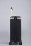 Echolac Dynasty Large Black Hard Sided Check-In Suitcase Trolley 67cm (PC142)