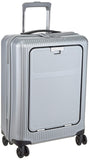 Echolac Knight Medium Silver Hard Sided Cabin Suitcase Trolley 55cm (PC161F)