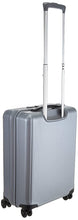 Echolac Knight Medium Silver Hard Sided Cabin Suitcase Trolley 55cm (PC161F)