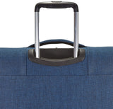 Echolac Gemini X-Large Navy Blue Soft Sided Check-In Suitcase Trolley 78cm (CT807)
