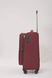 Echolac Gemini Medium Burgandy Soft Sided Cabin Suitcase Trolley 58cm (CT807)