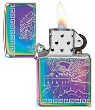 Zippo Great Wall of China Multi Color Pocket Lighter