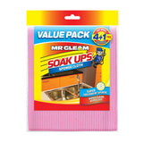 Mr Gleam Cellulose Sponge Soak Ups Sponge Cloth (Pink, 5 Piece) - Bhawar Store