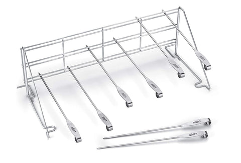 Weber-New - Elevations Grilling System - Grill Rack & Skewer Set