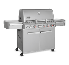 Weber Gas Grill Summit S-670 6-Burner Stainless Steel