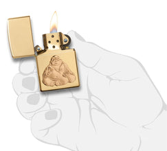 Zippo Laughing Buddha Pocket Lighter