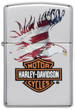 Zippo Harley-Davidson American Flag Pocket Lighter