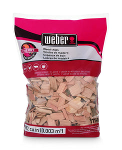 Weber-Cherry Wood Chips - 2lb bag