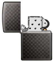 Zippo Iced Carbon Fiber Design Pocket Lighter