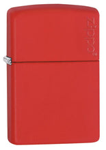 Zippo Classic Red Matte with Zippo Logo Pocket Lighter - Bhawar Store