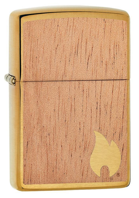 Front shot of Woodchuck USA Flame Lighter standing at a 3/4 angle