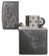 Zippo Paisley Gray Dusk Pocket Lighter