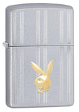 Front view of the Playboy Lighter shot at a 3/4 angle