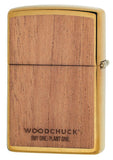 Back shot of Woodchuck USA Flame Lighter standing at a 3/4 angle