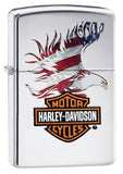 Zippo Harley-Davidson American Flag Pocket Lighter