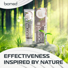 BIOMED SUPERWHITE TOOTHPASTE, FLUORIDE-FREE, GENTLE WHITENING AND ENAMEL STRENGTH - 100gm