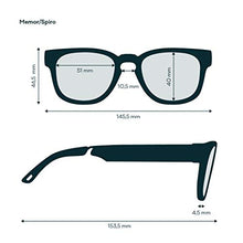 FAUNA Memor Havana - unisex designer audio blue light filter glasses with speakers