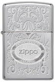 Zippo Crown Stamp High Polish Chrome Pocket Lighter