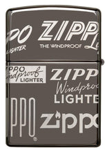 Back view of the Zippo Logo Design closed