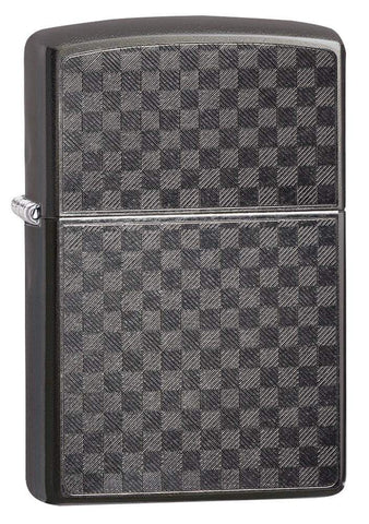 Zippo Iced Carbon Fiber Design Pocket Lighter