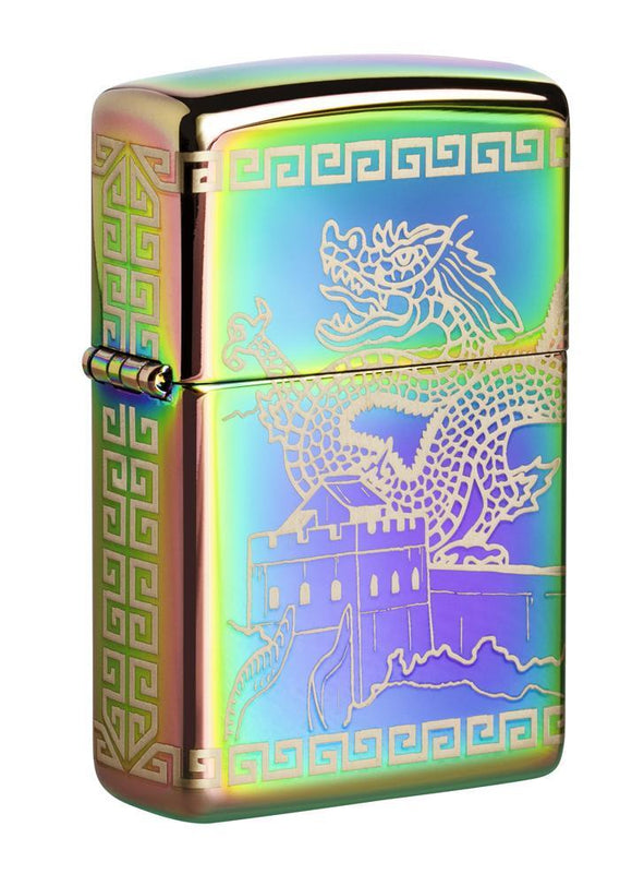 Zippo Great Wall of China Multi Color Pocket Lighter