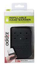 Zippo 12-Hour Black Refillable Hand Warmer