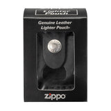 Zippo Black Lighter Pouch with Loop and Thumb Notch