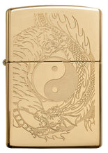 Zippo Tiger and Dragon Design Pocket Lighter