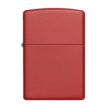 Zippo Classic Red Matte Pocket Lighter - Bhawar Store