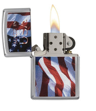 Zippo Made in USA Brushed Chrome Pocket Lighter