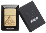 Zippo Laughing Buddha Pocket Lighter