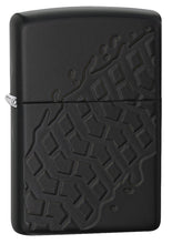 Zippo Armor Tire Tread Black Matte Pocket Lighter - Bhawar Store