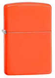 Zippo Neon Orange Pocket Lighter